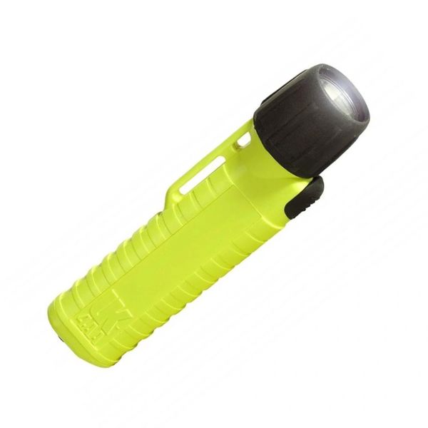 Underwater Kinetics UK4AA eLED CL-AS2 Flashlight, Front Switch, Safety Yellow, Blister,