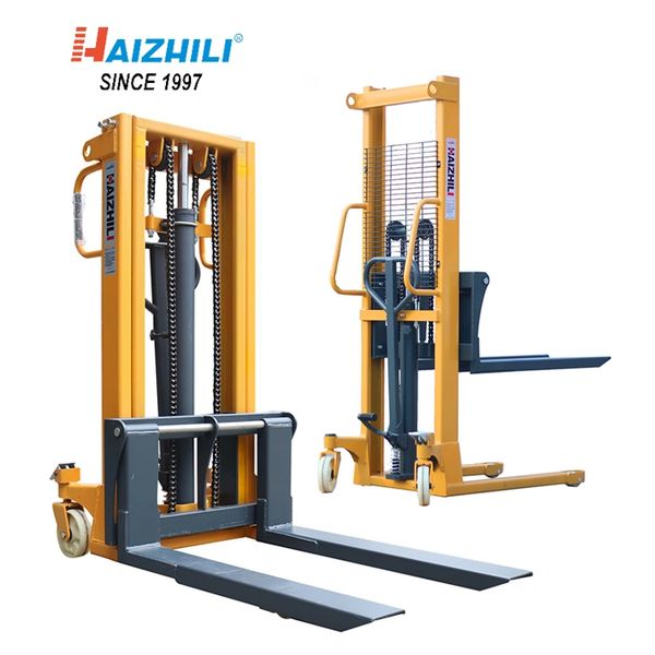 CTY-D1T-II MANUAL PALLET STACKER 2 STAGE MAST 2 METER 1000 KGS CAP.