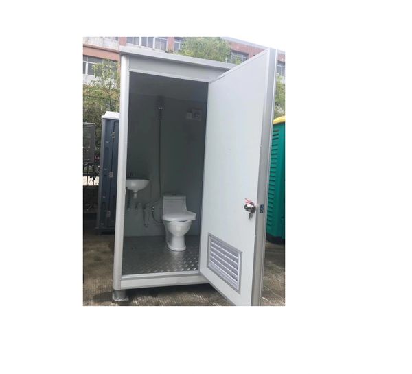 CONTRUCTION / PORTABLE TOILET B (WHITE) 1280X1280X2300MM