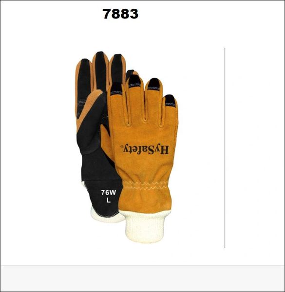 NFPA GLOVES 1971-2018 EDITION MODEL 7883 DOUBLE EXTRA LARGE XXL