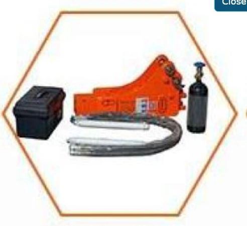 HYDRAULIC BREAKER / HAMMER MINI EXCAVATOR