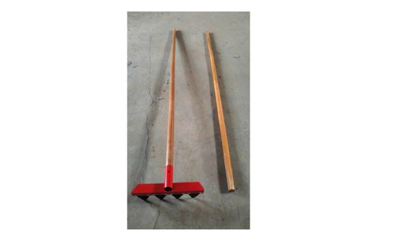 Fire Rake Wood Handle