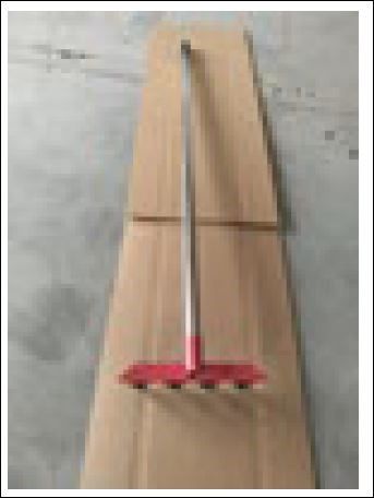 Fire Rake STAINLESS STEEL Handle