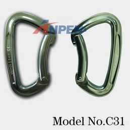 C31 Non-Locking Carabiner Aluminum