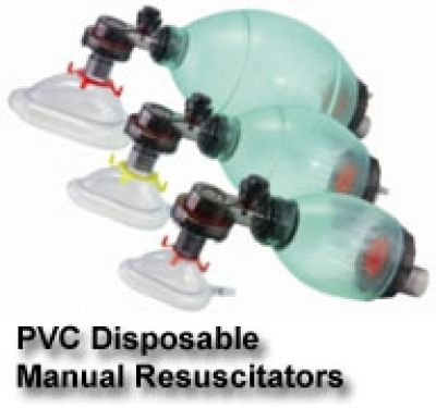 PVC Disposable Manual Resuscitators (Bag Valve Mask) Infant