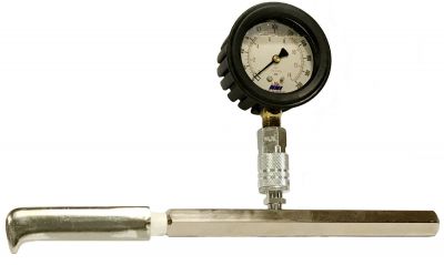 NNI Quick Disconnect Hydrant, Pump Flow Test Pitot Tube Gauge 200 Psi with case
