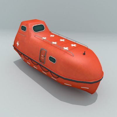 Brand New Totally enclosed FIRE protected type lifeboat NM50F 25 Person Engine: 380J Class:CCS
