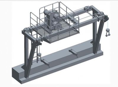 NNMLSE CO.,LTD. 50KN PLATFORM DAVIT