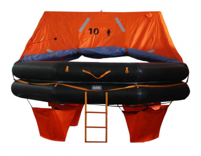 Man Throw Overboard Inflatable Liferaft ●Model: DYA-ATOB-10 Person