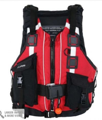 NRS Rapid Rescuer PFD Universal Size Color Red