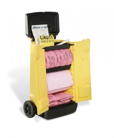 KIT 344 PIG® HazMat Spill Kit in High-Visibility Cart