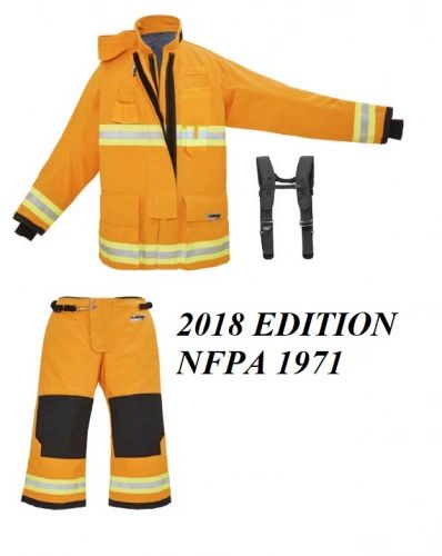 OSX Attack Fire Suit Coat and Pants Yellow 2018 EDITION NFPA 1971