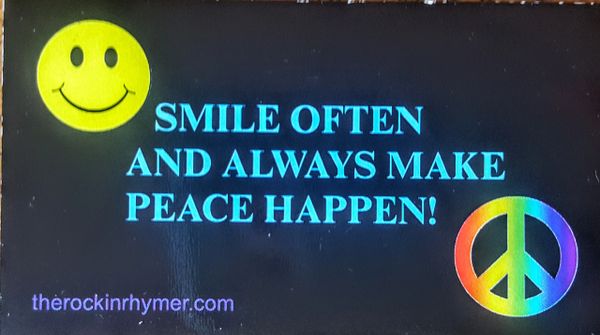 Smile and Peace Magnet