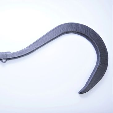 Carbon shepherd hook 