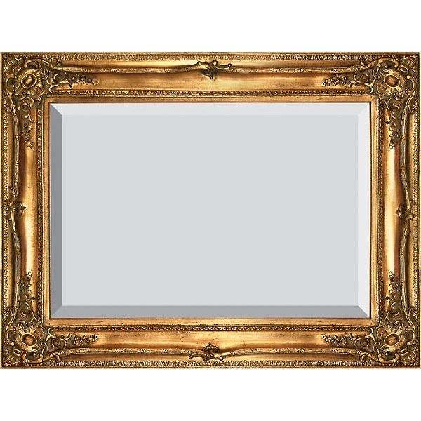 Gold Mirror Beveled Glass Handmade