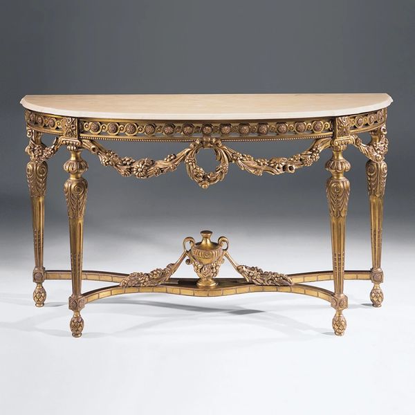 Carved Console Louis XVI Neoclassical