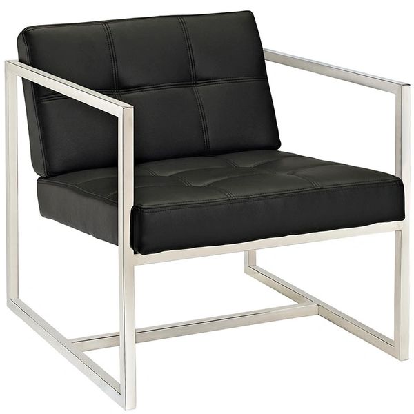 Minimalist Club Lounge Chair Modern