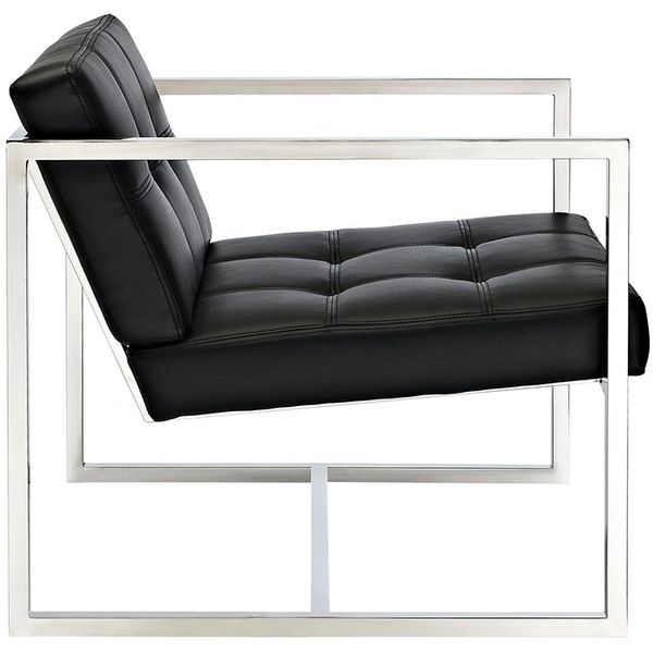 Minimalist Club Lounge Chair Modern Martelle International