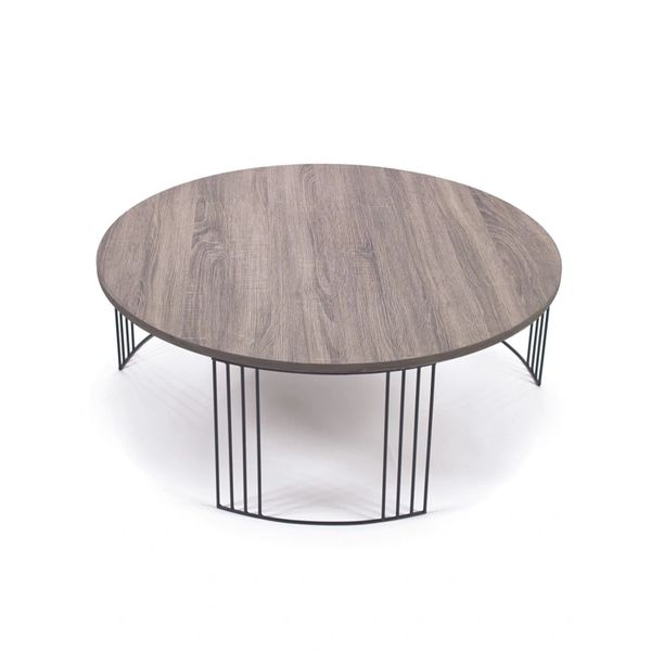 Grey Coffee Table Modern Round | Bravo Interiors