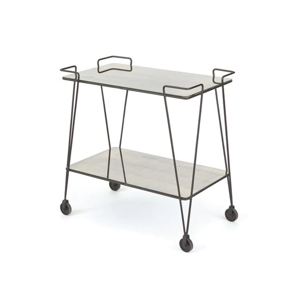 Bar Cart Minimalist Modern Mirror