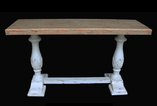 Console Table Coastal Rustic Country