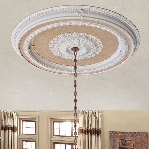Ceiling Medallion Round for Chandelier Martelle International