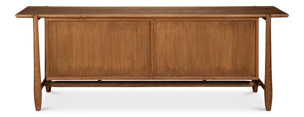 Nico Rattan Sideboard Reclaimed Oak French Country