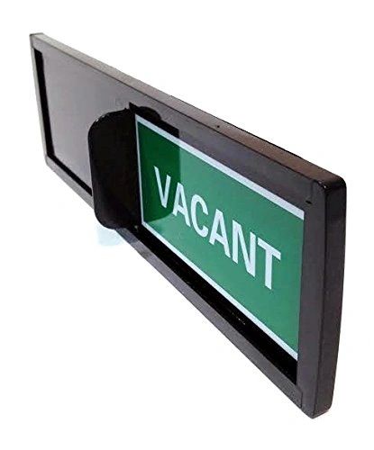 Privacy Sign- Vacant/Occupied-Black with red and green