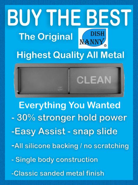 Clean Dirty Magnet for Dishwasher - Funny Billiards Magnet - Easy to Read  Cool M