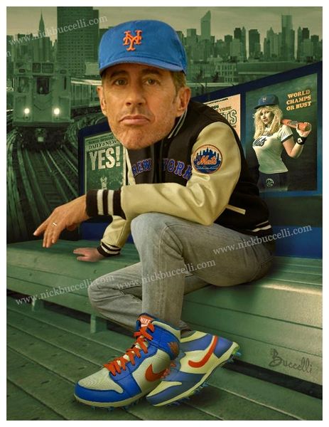 Jerry Seinfeld Mets Shirt - IsGoodBrand