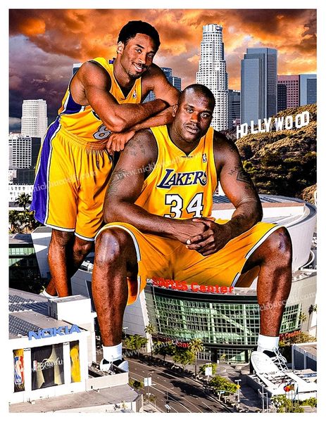 Kobe Bryant in Los Angeles print