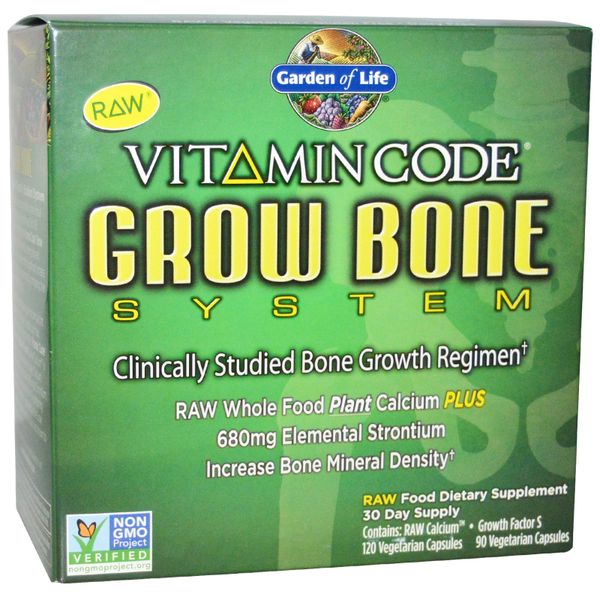 Garden Of Life, Vitamin Code Grow Bone 30Day Kit