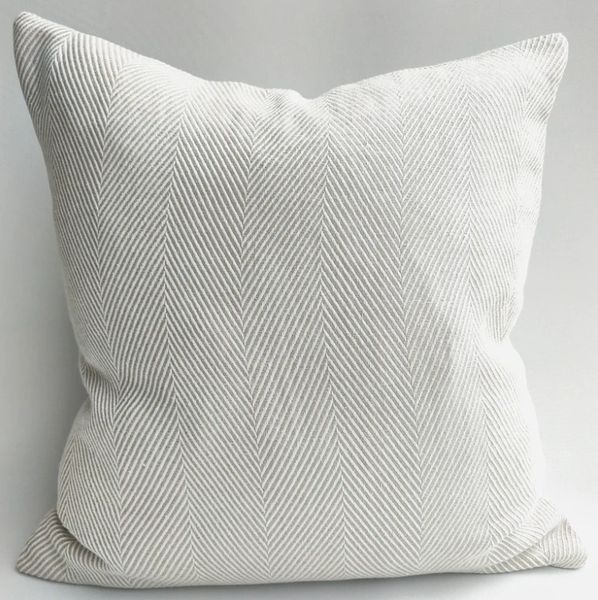 Herringbone Linen Cushion