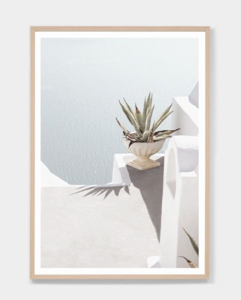 Greek Island Terrace Print