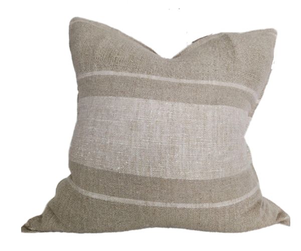 Dante Rustic Linen Cushion