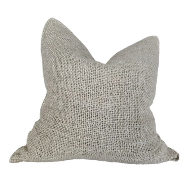 Sage Rustic Linen Cushion