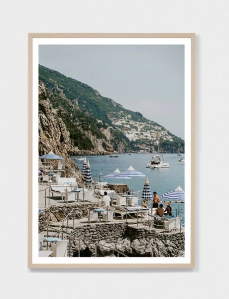Coastal Shade Print- Positano
