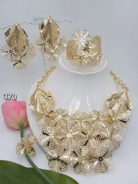 Brazilian gold deals jewelry set