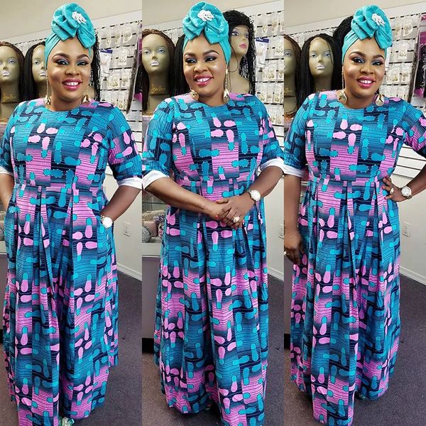 EMBELLISHED ANKARA DRESS-86 | SWISSLACE AFRICAN BOUTIQUE