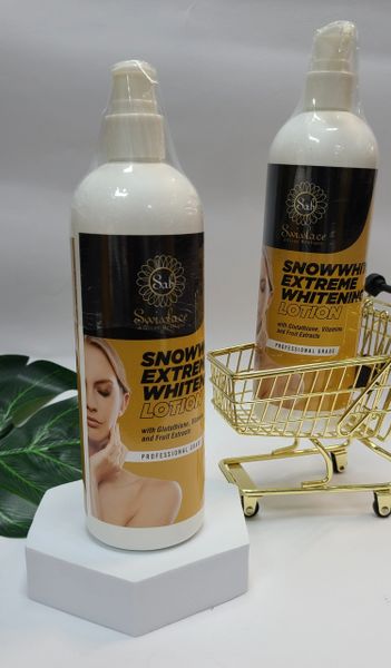 SNOWWHITE EXTREME WHITENING BODY LOTION-500ML | SWISSLACE AFRICAN