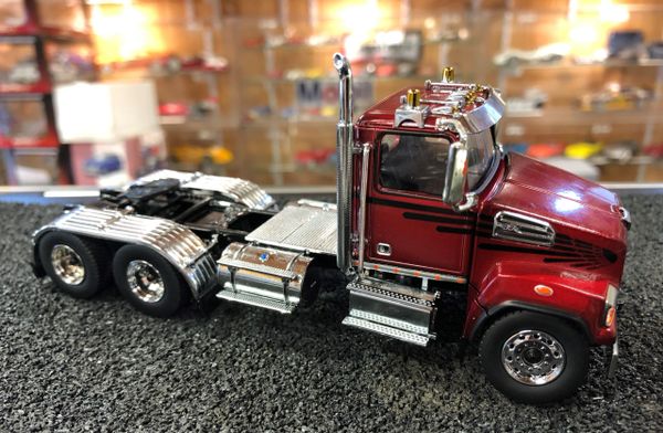 Western Star 4700SF Day cab Red 1:50 scale Diecast Masters