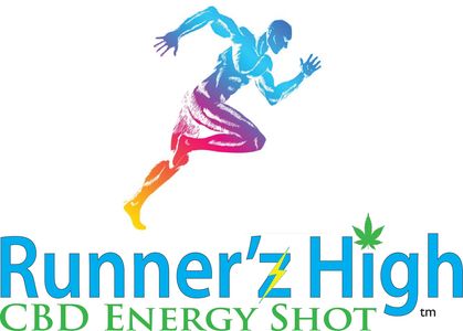 Runner's High CBD energy shot for clean energy and focus