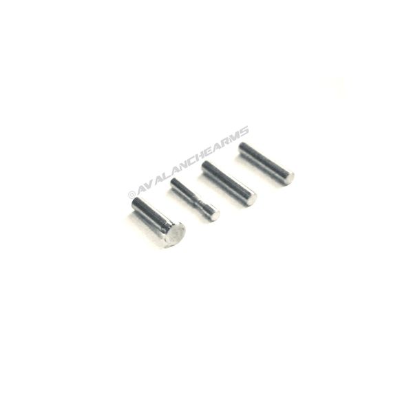Stainless Steel  4  Pin  Set Takedown Frame Catch for Ruger LCP  380