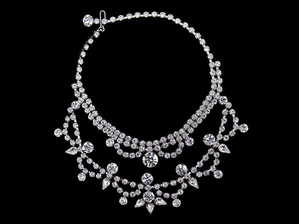 1950s Weiss Clear Rhinestone Necklace | Uncanny Artist