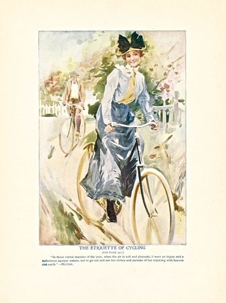 1900 Illustrations from Twentieth Century Etiquette | Uncanny Artist