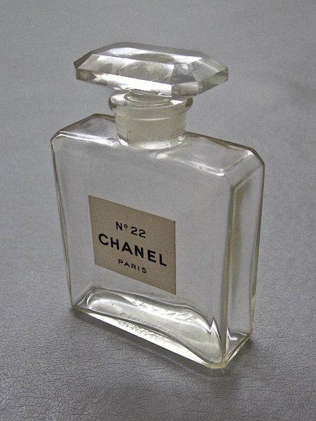 Vintage Chanel no 22 Bottle and Box
