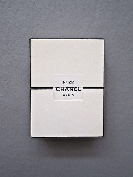Vintage Chanel no 22 Bottle and Box