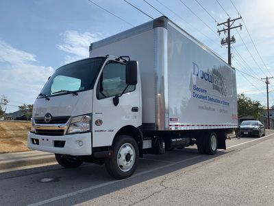 Paper Shredding Truck