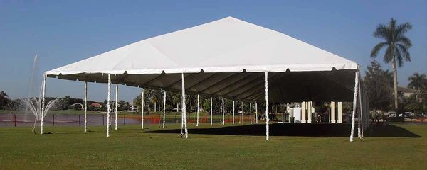 40 x 80 Frame Tent Single Twin Tube Hybrid Aluminum Variety of Colors in 4 5 or 6 Piece