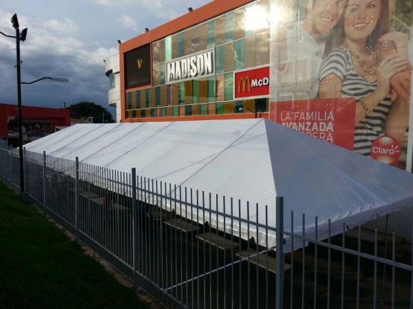 **20' x 80' Frame Tent SuperSale (Single Tube Aluminum) (Variety of Colors in 5, 6, 7, or 8-Piece)